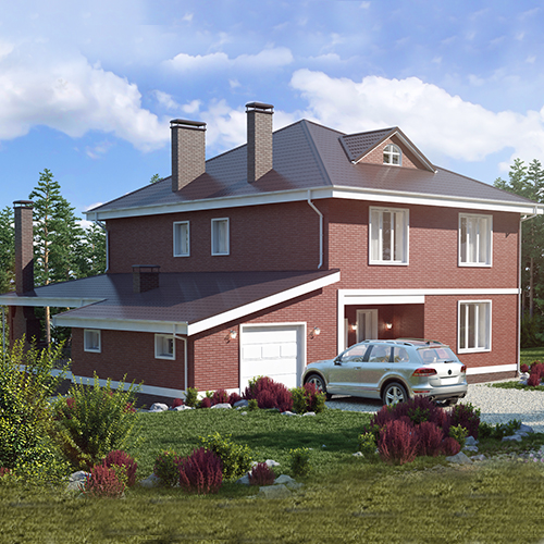 Проект дома S252 <br>252 м²<br>