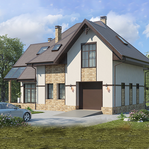 Проект дома S218 <br>218 м²<br>