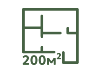 До 200 м²